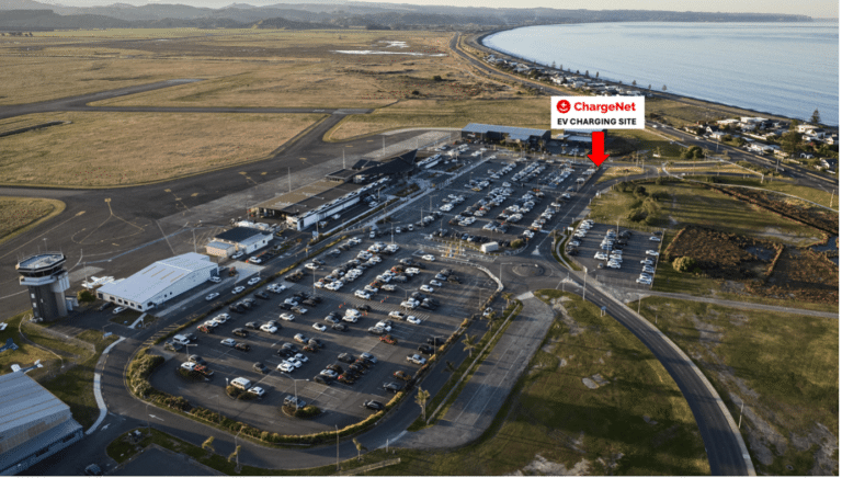 EV charging hub comes to Hawke’s Bay Airport | Hawke's Bay Airport